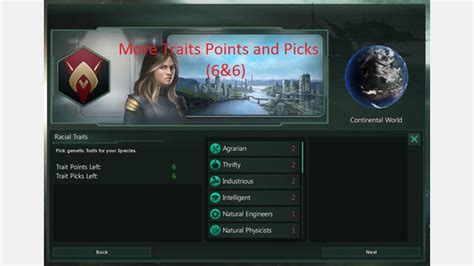stellaris civic points|More Picks & Points: Traits.